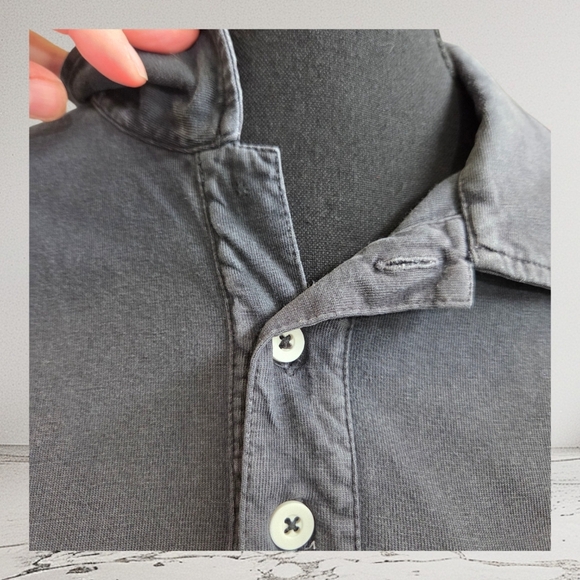 True Religion Womans Black Short Sleeve Polo Size L - Picture 4 of 6